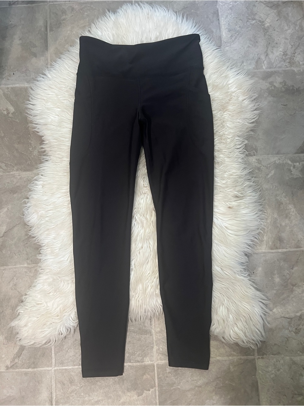 Old Navy Athletic Workout High-Waist Black Women's Leggings
